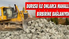 Durusu İle Onlarca Mahalle Birbirine Bağlanıyor