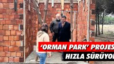 ‘Orman Park’ Projesi Hızla Sürüyor