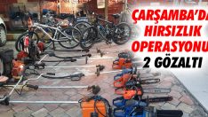 Çarşamba’da Hırsızlık Operasyonu: 2 Gözaltı