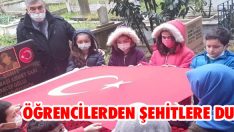 Öğrencilerden Şehitlere Dua