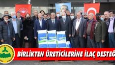 Birlikten Üreticilerine İlaç Desteği
