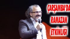 Çarşamba’da Ramazan Etkinliği