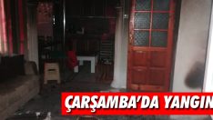 Çarşamba’da Yangın