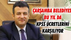 Çarşamba Belediyesi Bu Yıl Da KPSS Ücretlerini Karşılıyor
