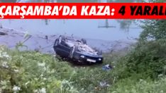 Çarşamba’da Kaza: 4 Yaralı