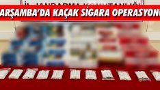 Çarşamba’da Kaçak Sigara Operasyonu