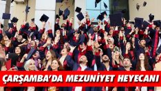 Çarşamba’da Mezuniyet Heyecanı
