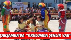 Çarşamba’da “Okulumda Şenlik Var”