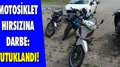 Motosiklet Hırsızına Darbe: Tutuklandı!
