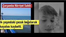 14 yaşındaki çocuk boğularak hayatını kaybetti.￼