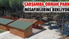 ‘Çarşamba Orman Park’ Misafirlerini Bekliyor