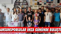 Samsunsporlular İmza Gününde Buluştu