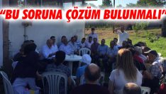“Bu Soruna Çözüm Bulunmalı”