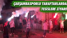 Çarşambasporlu Taraftarlardan Tesislere Ziyaret