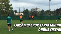 Çarşambaspor Taraftarının Önüne Çıkıyor