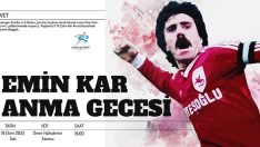 Emin Kar için Anma Gecesi