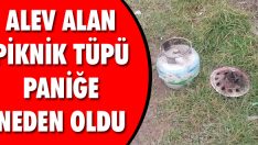 Alev Alan Piknik Tüpü Paniğe Neden Oldu
