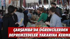Çarşamba’da Öğrencilerden Depremzedeler Yararına Kermes