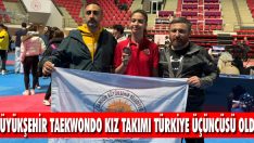 Büyükşehir Taekwondo Kız Takımı Türkiye Üçüncüsü Oldu