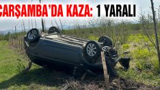 Çarşamba’da Kaza: 1 Yaralı