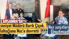 Emniyet Müdürü Barik Çiçek, Koltuğunu Naz’a Devretti