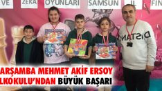 Çarşamba Mehmet Akif Ersoy İlkokulu’ndan Büyük Başarı