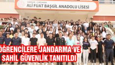 Öğrencilere Jandarma ve Sahil Güvenlik Tanıtıldı