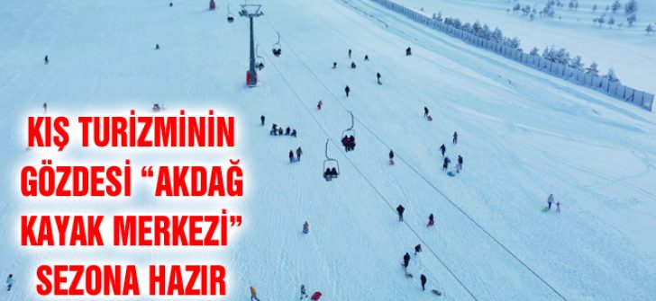 Kış Turizminin Gözdesi “Akdağ Kayak Merkezi” Sezona Hazır