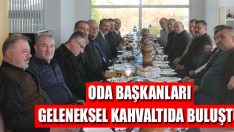 Oda Başkanları Geleneksel Kahvaltıda Buluştu