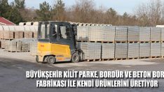 Büyükşehir Kilit Parke, Bordür ve Beton Boru Fabrikası İle Kendi Ürünlerini Üretiyor