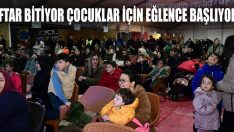 İftar Bitiyor Çocuklar İçin Eğlence Başlıyor