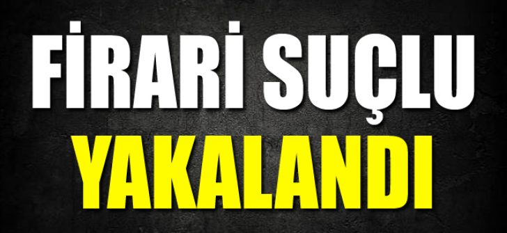 Firari Suçlu Yakalandı