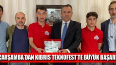 Çarşamba’dan Kıbrıs Teknofest’te Büyük Başarı
