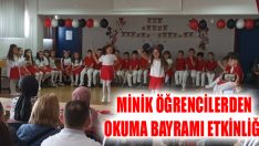 Minik Öğrencilerden Okuma Bayramı Etkinliği