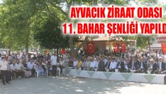 Ayvacık Ziraat Odası 11. Bahar Şenliği Yapıldı