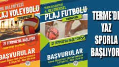 Terme’de Yaz Sporla Başlıyor!