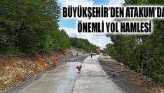 Büyükşehir’den Atakum’da Önemli Yol Hamlesi