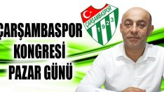 Çarşambaspor Kongresi Pazar Günü