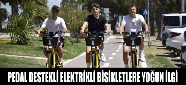Pedal Destekli Elektrikli Bisikletlere Yoğun İlgi