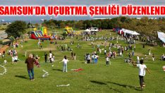 Samsun’da Uçurtma Şenliği Düzenlendi