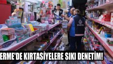 Terme’de Kırtasiyelere Sıkı Denetim!