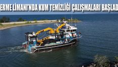 Terme Limanı’nda Kum Temizliği Çalışmaları Başladı