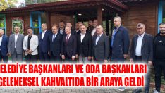 Belediye Başkanları ve Oda Başkanları Geleneksel Kahvaltıda Bir Araya Geldi