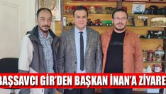 Başsavcı Gir’den Başkan İnan’a Ziyaret