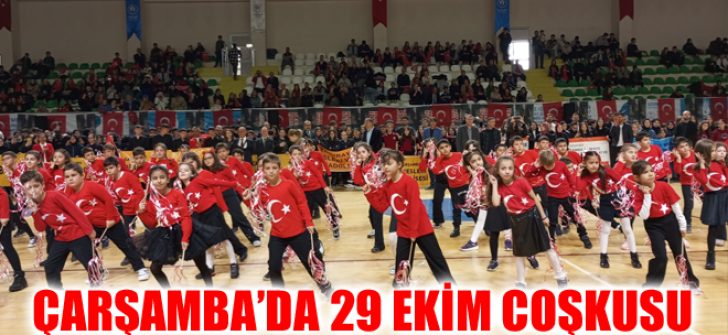 Çarşamba’da 29 Ekim Coşkusu