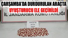 Çarşamba’da Durdurulan Araçta Uyuşturucu Ele Geçirildi