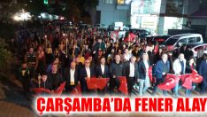 Çarşamba’da Fener Alayı