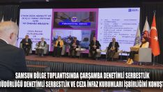 Samsun Bölge Toplantısında Çarşamba Denetimli Serbestlik Müdürlüğü Denetimli Serbestlik Ve Ceza İnfaz Kurumları İşbirliğini Konuştu
