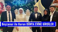 BEYZANUR İLE HARUN MUHTEŞEM BİR DÜĞÜNLE EVLENDİLER