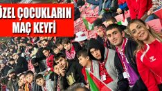 Özel Çocukların Maç Keyfi